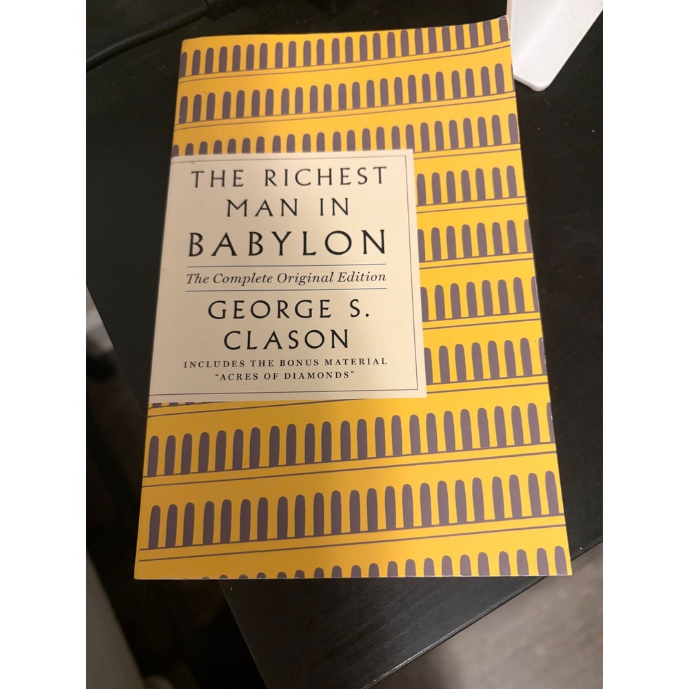 The Richest Man in Babylon George S Clason Paperback 9781250803801 New
